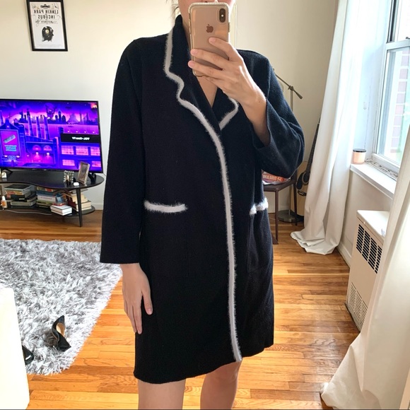 Zara viscose cardigan black size M CL - Picture 2 of 6